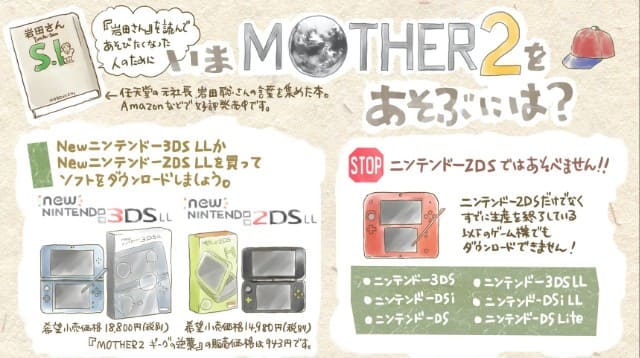 ほぼ日 永田さん「いまMOTHER2を遊ぶには?」を公開